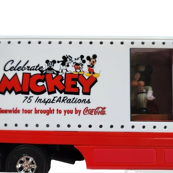 Vintage Disney Mickey Mouse Coca-Cola Limited Edition Collectible Tour Carrier - Picture 4 of 14